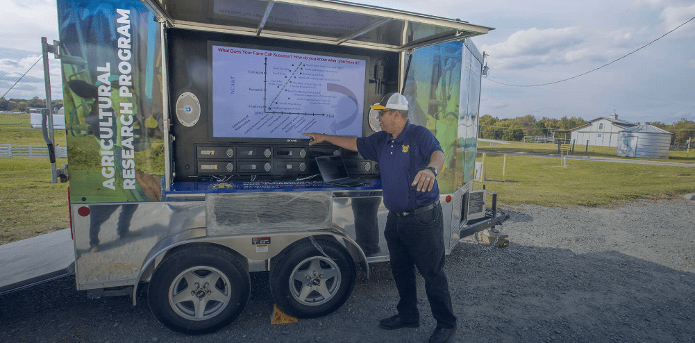 SOLAR-POWERED CHARGING TRAILER BRINGS TECH TO THE FIELD